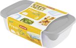 Tárolóedény Curver® Set Rectangular, szett 3 db, 500/1000/2000 ml, menta/szürke/barack vegyes színek