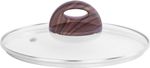 Pot MagicHome Black Marble Line, 20 cm, 2200 ml, with lid