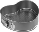 Baking Pan MagicHome, for baking, heart, metal, springform, 21.5x21x6.5 cm