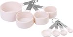 Mérőkanál és mérőpohár MagicHome, konyhai, 8 db-os készlet, 2,5 ml - 236 ml