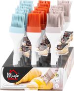 Kenőecset MagicHome, szilikon, vegyes színek, 22x4,6x1,8 cm, Sellbox 18 db