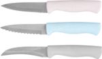 Knife MagicHome, 3 types, kitchen, paring, Sellbox 24 pcs