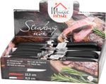 Kés MagicHome, konyhai, steakhez, recés, 22.5 cm, 30 db-os display doboz