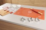 Set MagicHome, baking, 5-piece set, silicone basting brush, 2x spatulas, rolling pin, mat