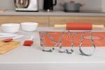 Sütőkészlet MagicHome, 5 db-os készlet, szilikon ecset, 2x spatula, sodrófa, alátét