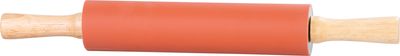 MagicHome rolling pin, for dough, silicone, wood, 41.5 cm