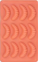 Baking Pan MagicHome, for baking, silicone, for 12 vanilla crescent cookies, 27.3x17x2 cm