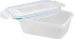 Edény MagicHome Lunchbox szett YH416, téglalap alakú, 3 db-os szett, 700 ml, 172x115x71 mm