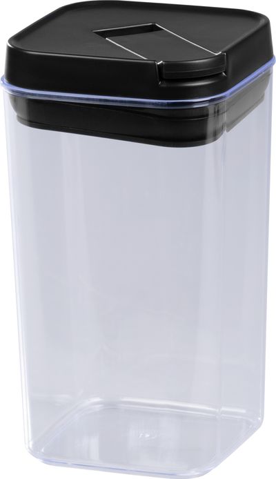 Edény MagicHome, szilikon tömítéssel, 1300 ml, 106x106x190 mm, egymásra rakható