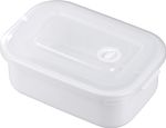 Ételhordó MagicHome Lunchbox szett MB41, 3 db, 700/1300/2100 ml, téglalap alakú, nyitható fedél