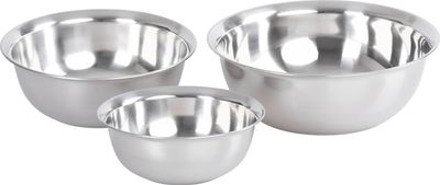 Tál MagicHome, rozsdamentes acél, 18-22-26 cm, készlet 3 db