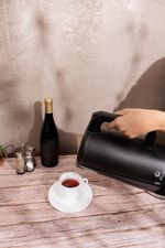 Vízforraló MagicHome Blackira, 1850-2200 W, 230 V, 50 Hz, 1700 ml, gyorsforraló