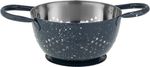 Strainer MagicHome, with bowl, 15.5 cm, with handle, round holes, stainless steel, set of 2 pcs
