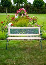 Pad GODIVA, kerti, fa/műanyag, 122x54x73 cm0500000086949
