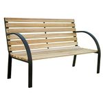 Bench EVERILD, garden, 125x55x75 cm