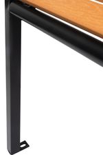 <p>Garden bench KIMBRA, 120x82x41cm, steel/plastic</p>