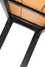 Set GARDIVA garden, table 118x58x75.5 cm, 2x bench 108x25x45 cm