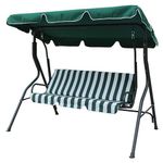 Hinta GARFIELD, max. 150 kg, 173x112x158 cm, kerti, PE 160 g/m2, Oxford PVC