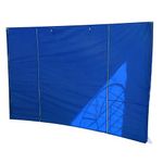 Side Wall MONTGOMERY, blue, for tent 300x300 cm