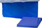 Side Wall FESTIVAL 30, blue, for tent, UV resistant