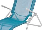 <p>Lounger JAMAICA, 140x60x96 cm, blue</p>