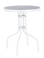 Table BRENDA, blue, 72x59 cm