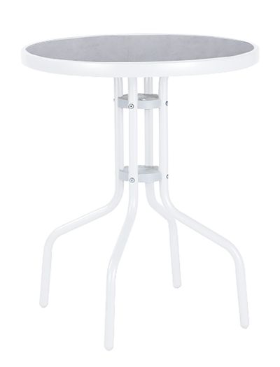Table BRENDA, blue, 72x59 cm