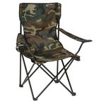 Chair LEQ ARNOLD, camouflage, folding, camping, Oxford 600D, 85x50x85 cm