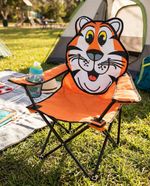 Szék TIGRE, összecsukható, tigris, 35x35x55 cm, mini