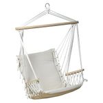 Chair CRAIG, rocking, garden, natural, cotton, max. 150 kg, 100x50 cm