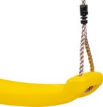 Swing LEQ ABELLA, yellow, 43x17x8.5 cm, children's, plastic