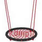 Hinta LEQ ARACHNE, gyermek, kerti, kerek, hintagyűrű, 95 cm, gólyafészek