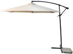 Parasol DEMI, 300 cm, 42 mm, beige, PE, garden