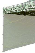 Sátor FESTIVAL 30, 3x3 m, zöld, profi, UV-álló ponyva, fal nélkül