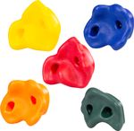 Climbing Hold LEQ HARUKI, for climbing, plastic, pack of 5 pcs, colored
