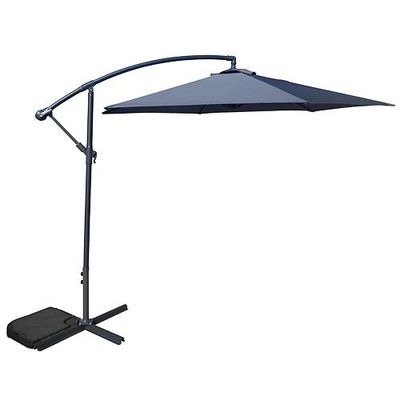 Napernyő DEMI 300 cm, 42 mm, szürke, PE 180 g, kerti