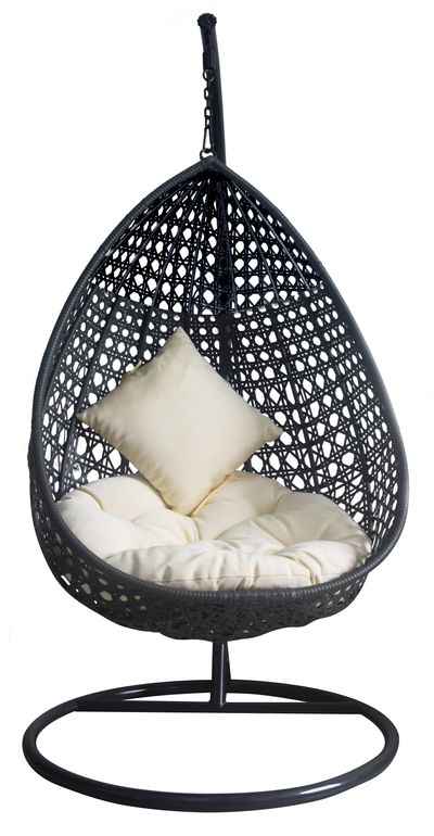 Rocking chair JAKARTA, PE rattan