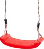 Child swing LEQ ABELLA, red, 43x17x8.5 cm, children's, plastic