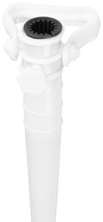 Stand LEQ CONNOR, for beach parasol, PVC, ground screw, holder, 43 cm
