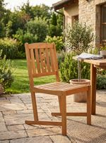 Chair LEQ KULBY, 46x58x95 cm, wooden, patio