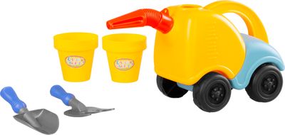 Set of sand toys with teapot, 5 pieces