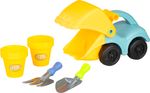 Set of sand toys with scoop, 5 pieces