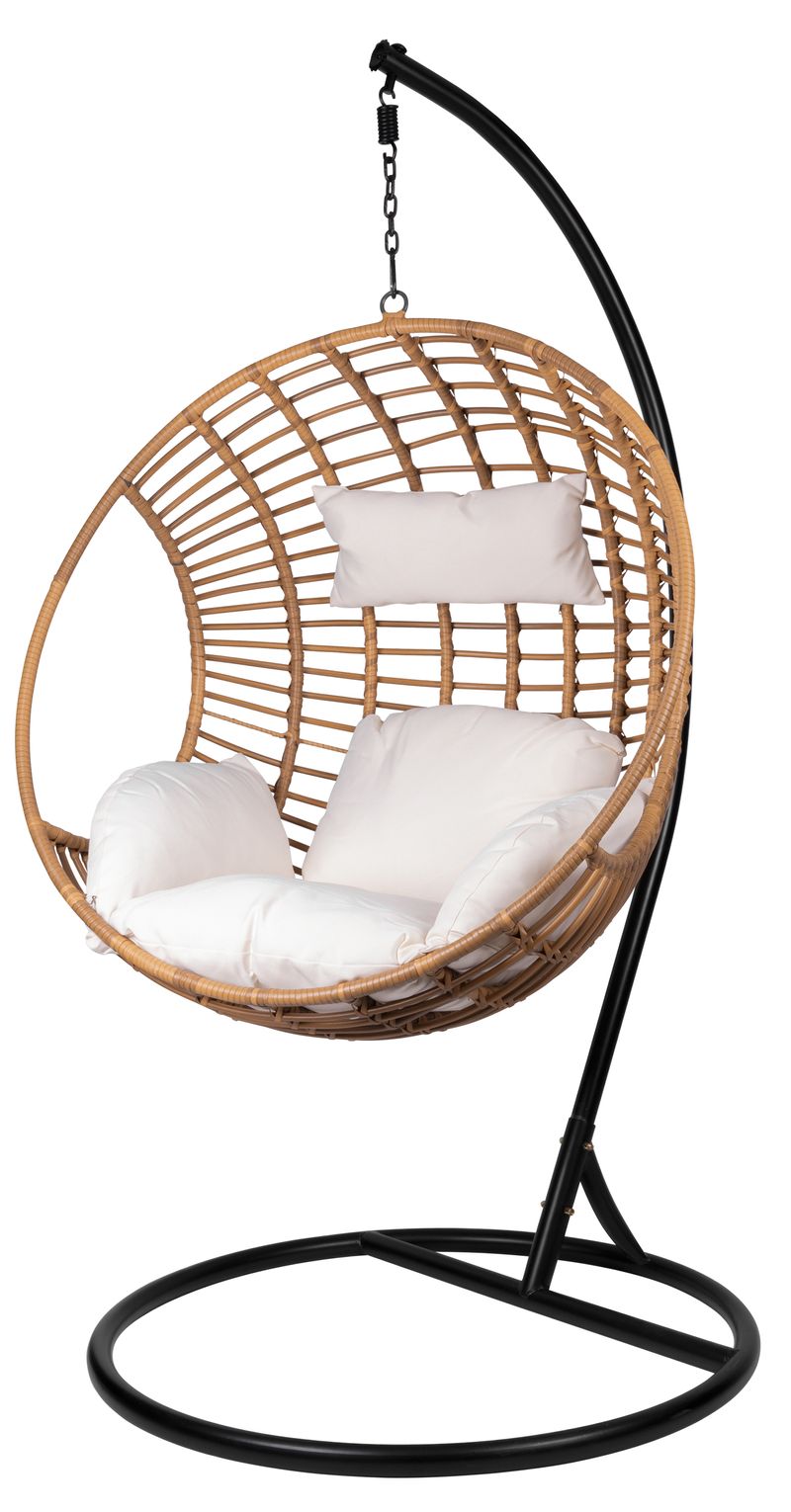 Kreslo KUALA, PE rattan, hojdacie