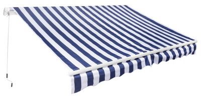 Markíza COVENTINA, 2x3 m, modro-biela, 280 g/m2