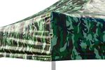 Tent FESTIVAL 60, 3x6 m, camouflage, professional, UV resistant tarp, without side wall