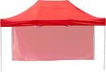 Tent FESTIVAL 60, 3x6 m, red, professional, UV resistant tarp, without side wall