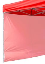 Tent FESTIVAL 60, 3x6 m, red, professional, UV resistant tarp, without side wall