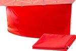 Side Wall FESTIVAL 45, red, for tent, UV resistant