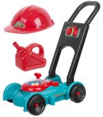 Lawn Mower Strend Pro, children's, plastic, with helmet, canister and sound