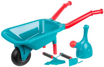 Set of sand toys with a furrow, 12 pieces